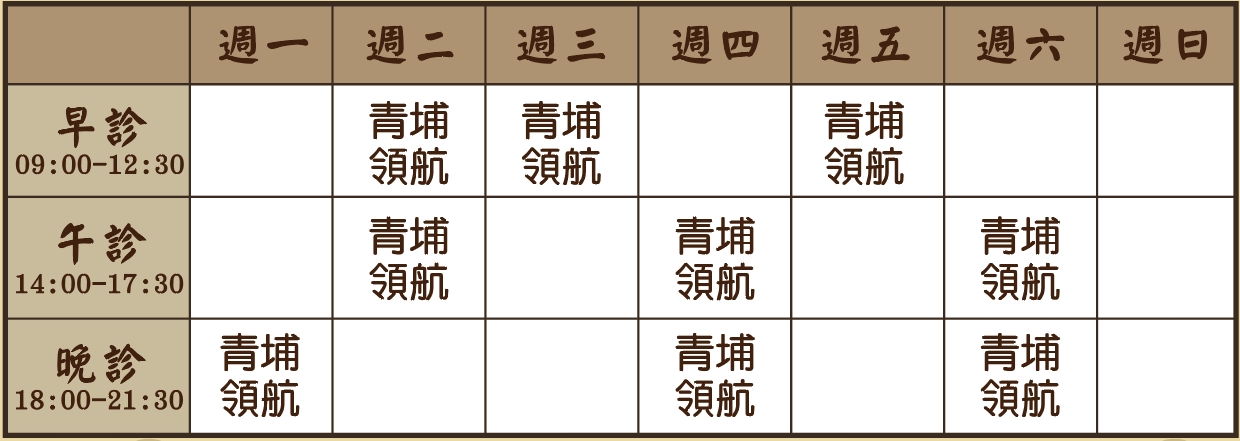 游弘毅醫師診表